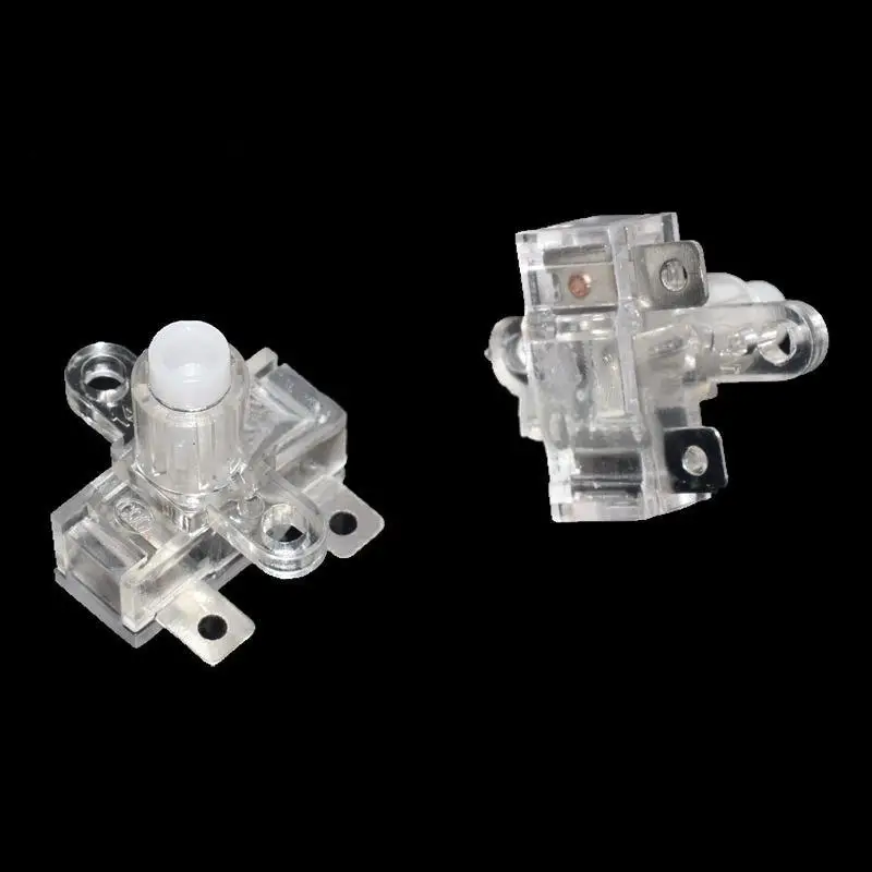 10PCS Universal Socket Power Push Button Switch Accessory Power Strip Self-Locking Push Button Switch 10A/16A 250V