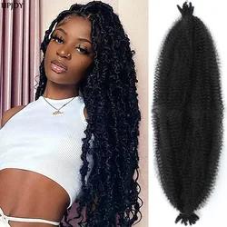 1B Soft Springy Twist Outre Crochet Braids Hair Extensions Twisted Up Springy Afro Twist For Distressed Soft Locs Crochet Hair