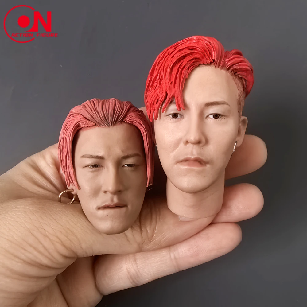 

1/6 Scale Korean Star Head Sculpt Male Korean Star Head Played Model for 12in Action Figure Toys Collections