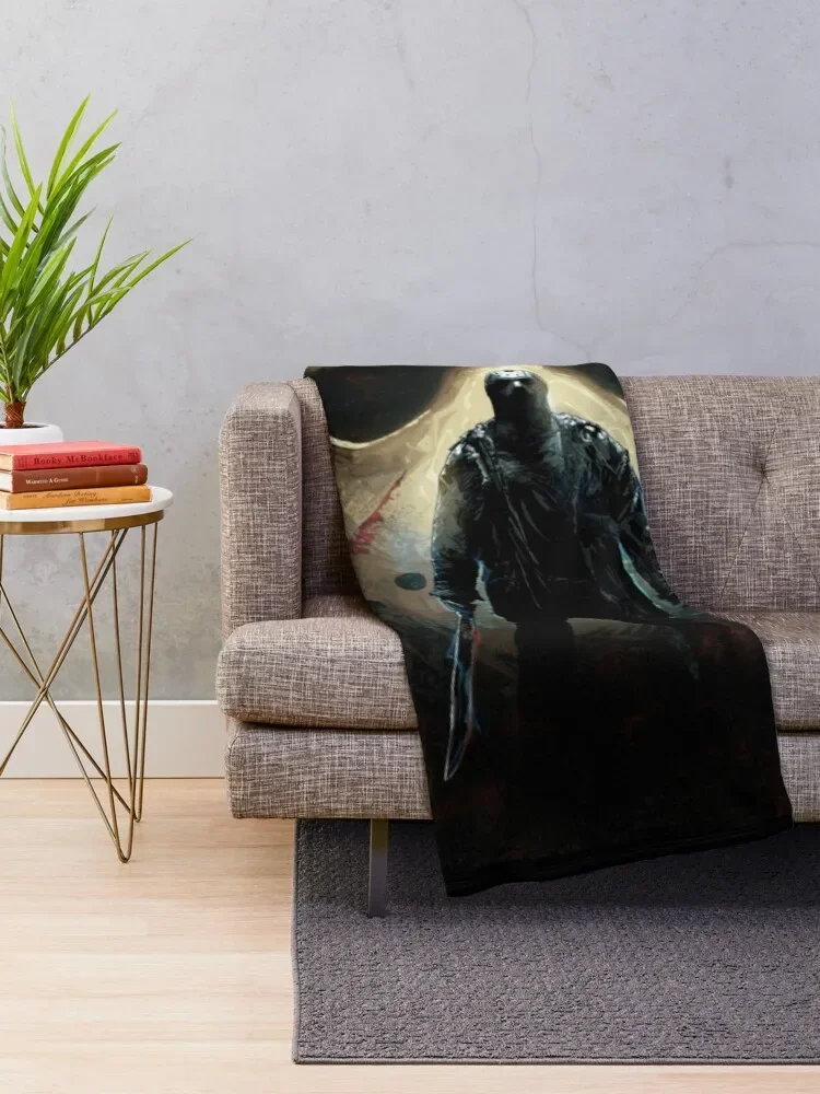 Jason Voorhees Throw Blanket Sofas Summer Soft Plaid Luxury Designer Blankets