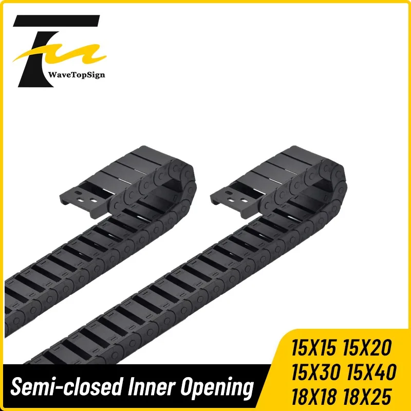 

wavetopsign Semi-closed Inner Opening 15x15 15x20 15x30 15x40 18x18 18x25 18x37 For Cnc Router Machine