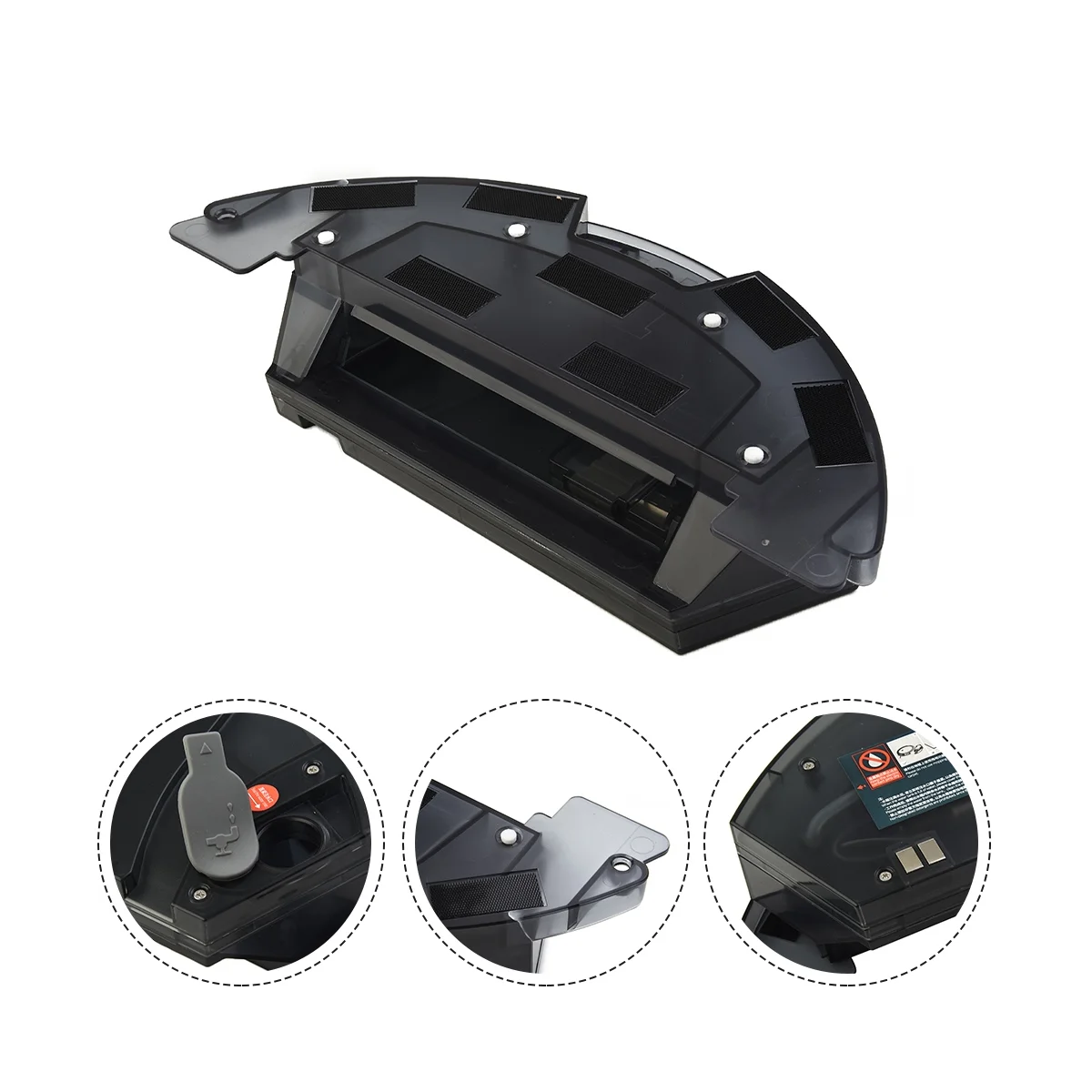 Tanque de agua de repuesto para Robot aspirador D520 360 C50 P10, repuestos