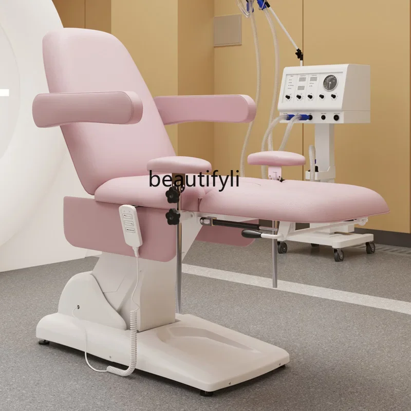 Gynecological Examining Table Electric Private Care Multifunctional Facial Bed High-End Recliner