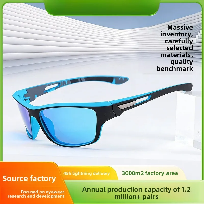 

New Men's Polarized Outdoor Sunglasses True Color Vision for Cycling Driving Casual Sports UV400 Protection Anti-Glare Eyewear