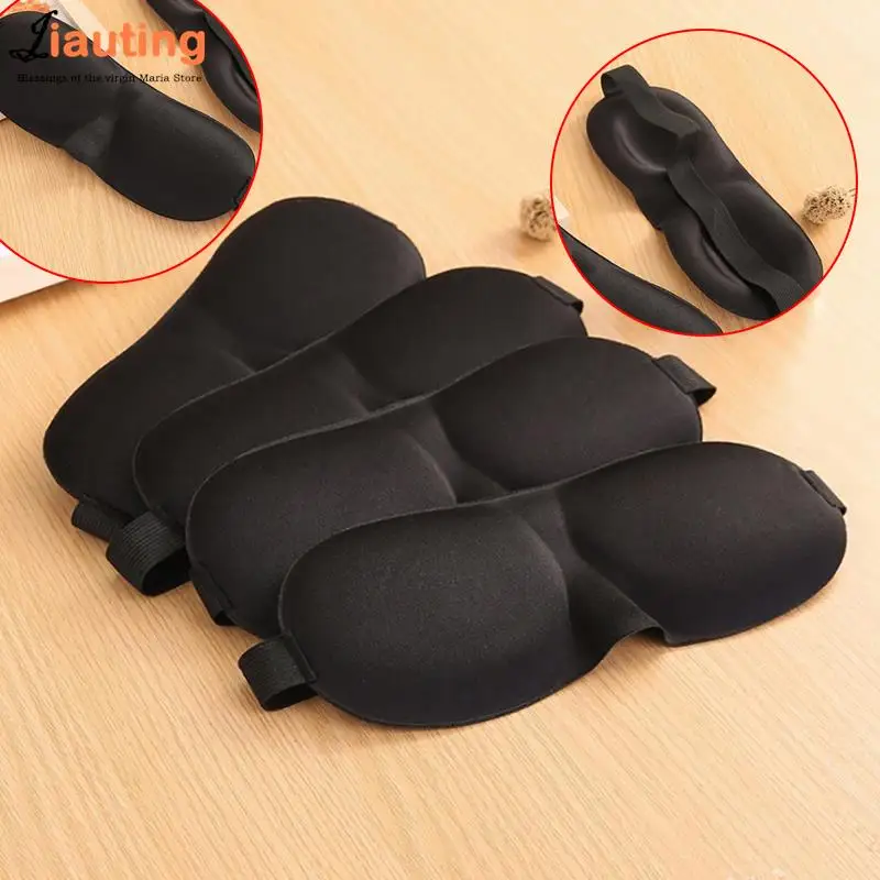 1PC Travel Sleep For Women Men 3D Sleeping Blindfold Eye MaskSoft Natural Padded Shade Cover Rest Relax Eye Patch