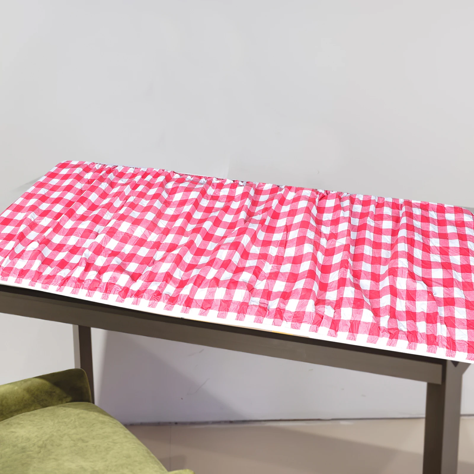 

Waterproof Picnic Table Cover Elastic Fitted Camping Travel Tablecloth Outdoor Bench Protector Decorative Lightweight Portable