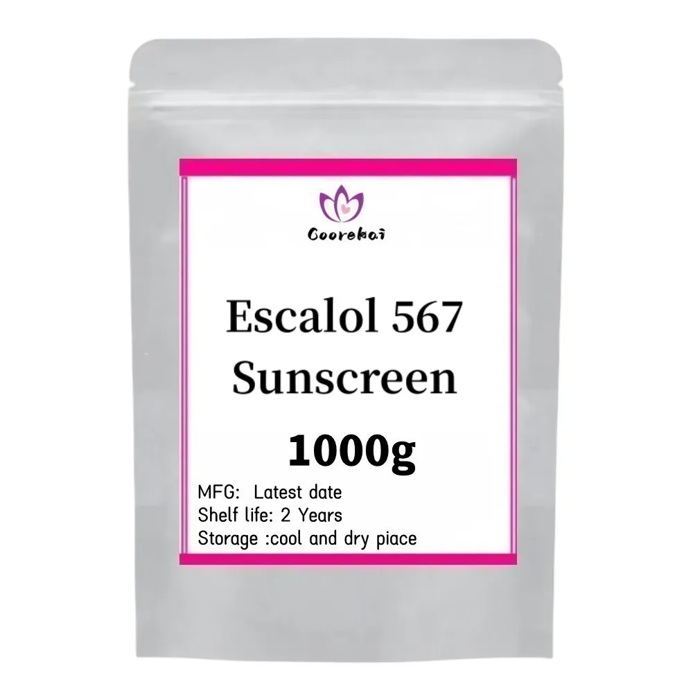 Penjualan terlaris 50-1000g Isp Escalol 567 tabir surya filter Uv bahan kosmetik