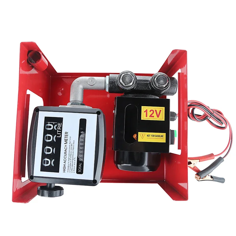 

# Refueling DC 12V 24V 550W Battery Operated Diesel Fuel Gasoil Oil Dispenser Transfer Pump Bomba Kit With Nozzle Hose
