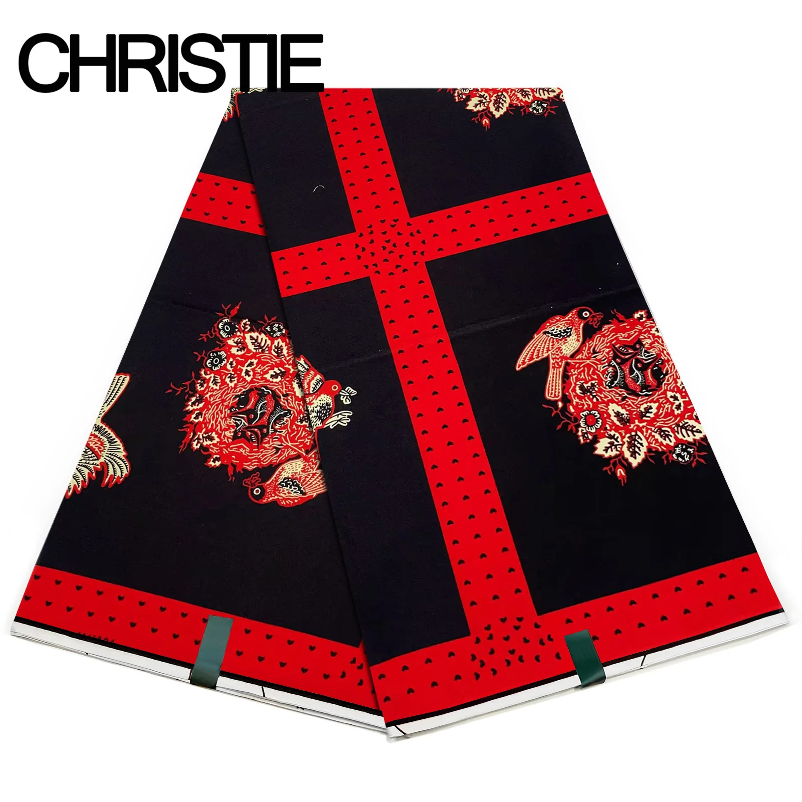 

Ткань Анкара, 6 ярдов, высокое качество, африканский восковой хлопковый материал, пряжа с принтом для шитья, модные свадебные платья, одежда, подарок