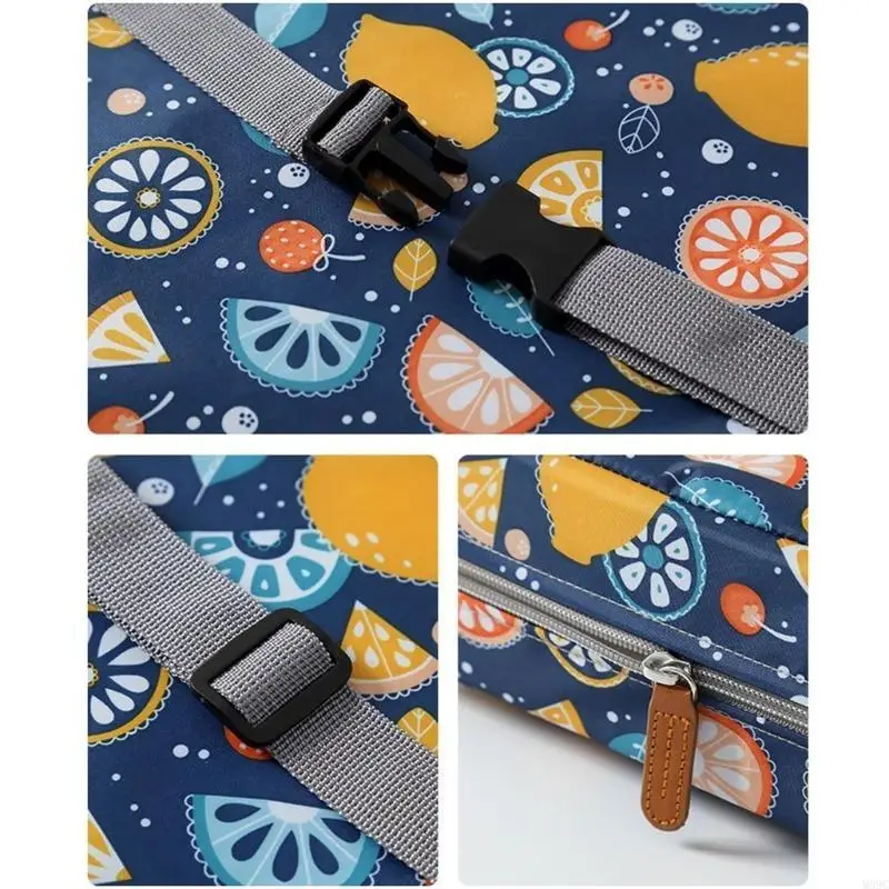 مقعد معزز للأطفال M89C لطاولة الطعام وأشرطة مزدوجة آمنة للسفر وزيادة الوسادة