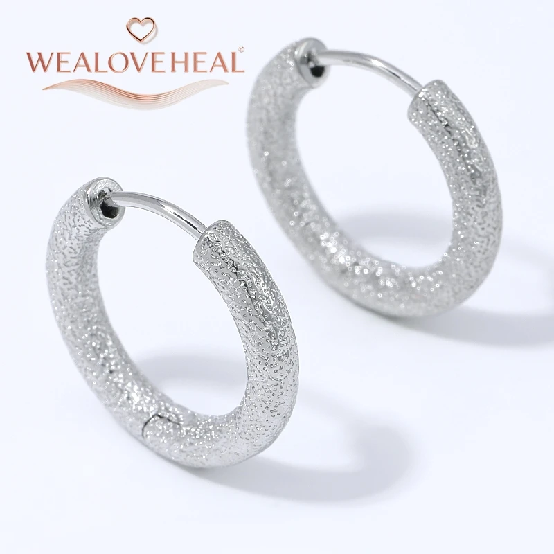 1 Paar 18K vergoldete Messing-Creolen mit matter Textur für Damen, 19,5x19mm, klobige Ohrringe für den täglichen Gebrauch, Partys oder als Geschenk – Detail 20