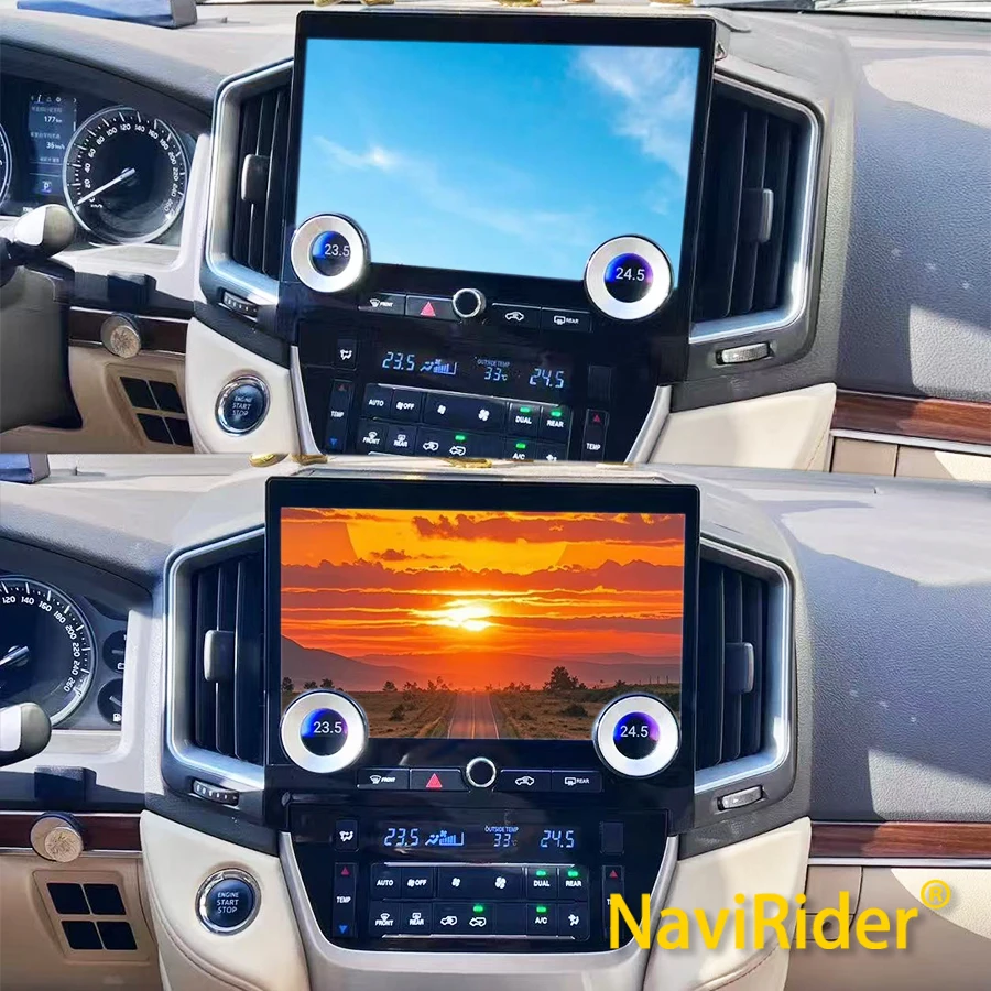 

11.6" Android Screen Stereo For Toyota Land Cruiser LC200 GXR VXR 2016-2022 GPS Navigation Radio Car Multimedia Player Carplay