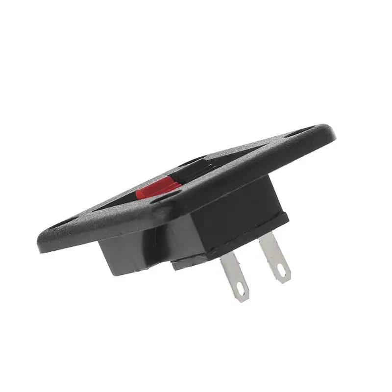 10PCS Speaker Terminal Plate 2 Position 2 Terminals Spring Clip Input Shock Resistance Terminal Board Accessories