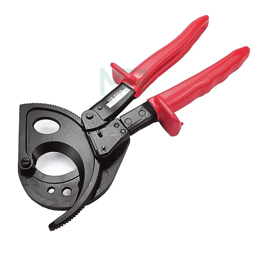 HS-325A  HS-520A 400mm2 Max Ratcheting ratchet cable cutter Germany design Wire Cutter Plier, not for cutting steel wire