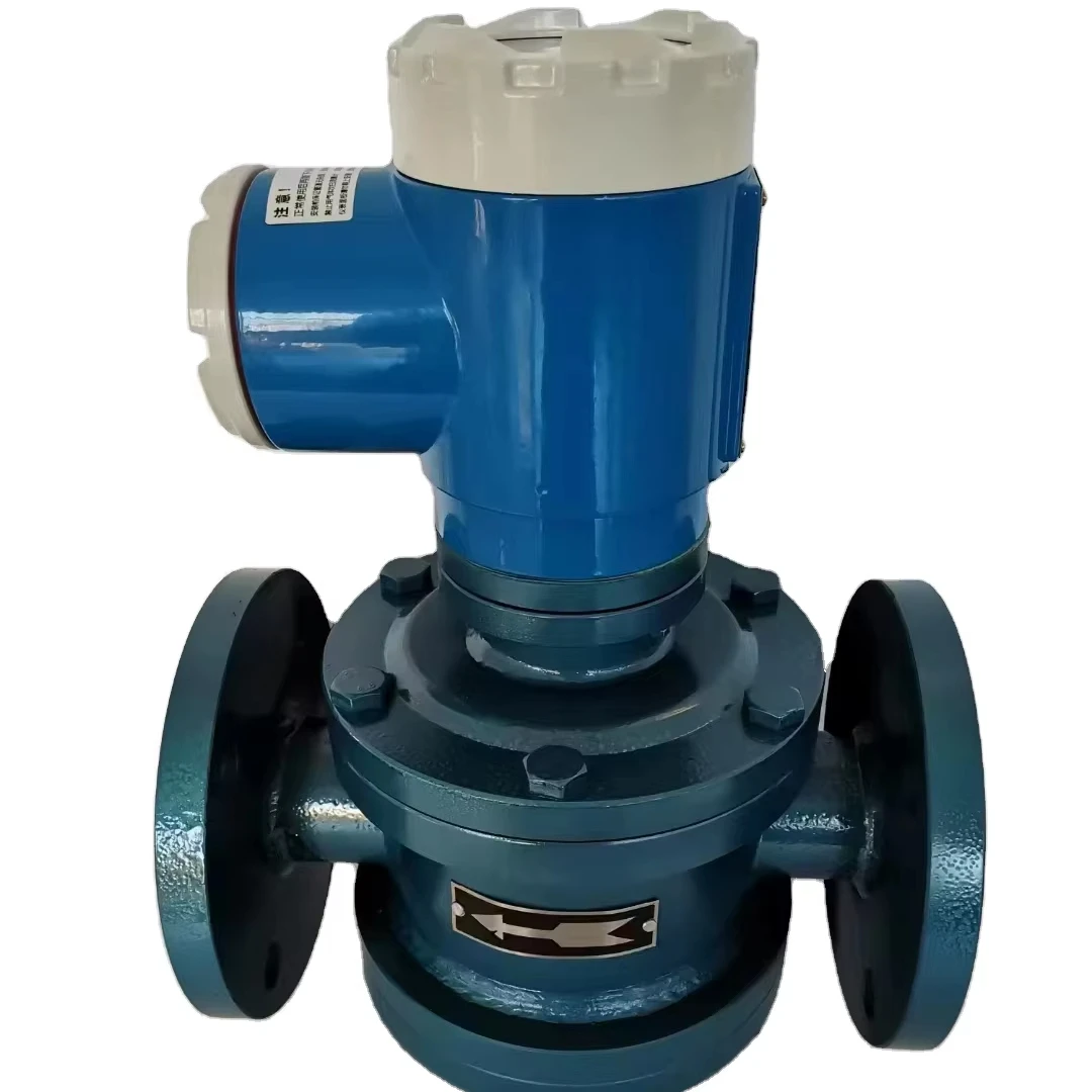2026 Hot Sale High Viscosity Lubricant Mechanical High Accuracy Oval Gear Flowmeter