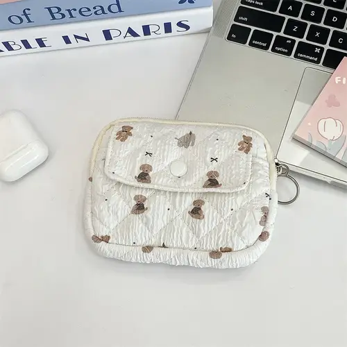 Cute Cartoon Small Travel Cosmetic Lipstick Earphone Card Portable Storage Bag Purse Women Gift Pouch In Make up Bags Organizer - Image 13