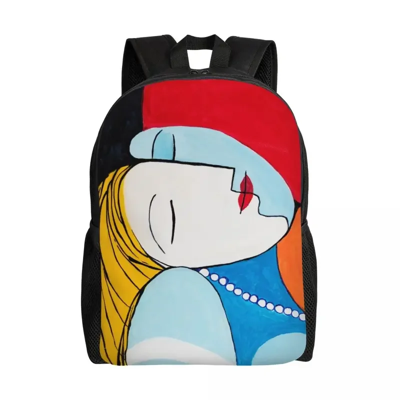 

Custom Picasso's Inspiration Backpack for Women Men Waterproof College School Pablo Picasso Bag Print Bookbags