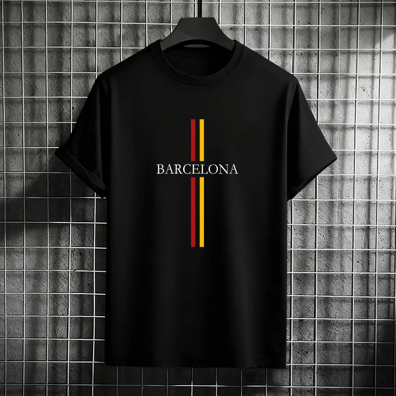 تهوية بسيطة الرجال القطن فضفاضة قصيرة الأكمام اليومية الرجال تي شيرت في الهواء الطلق الركض موضة عادية المبيعات الساخنة الصيف مريحة