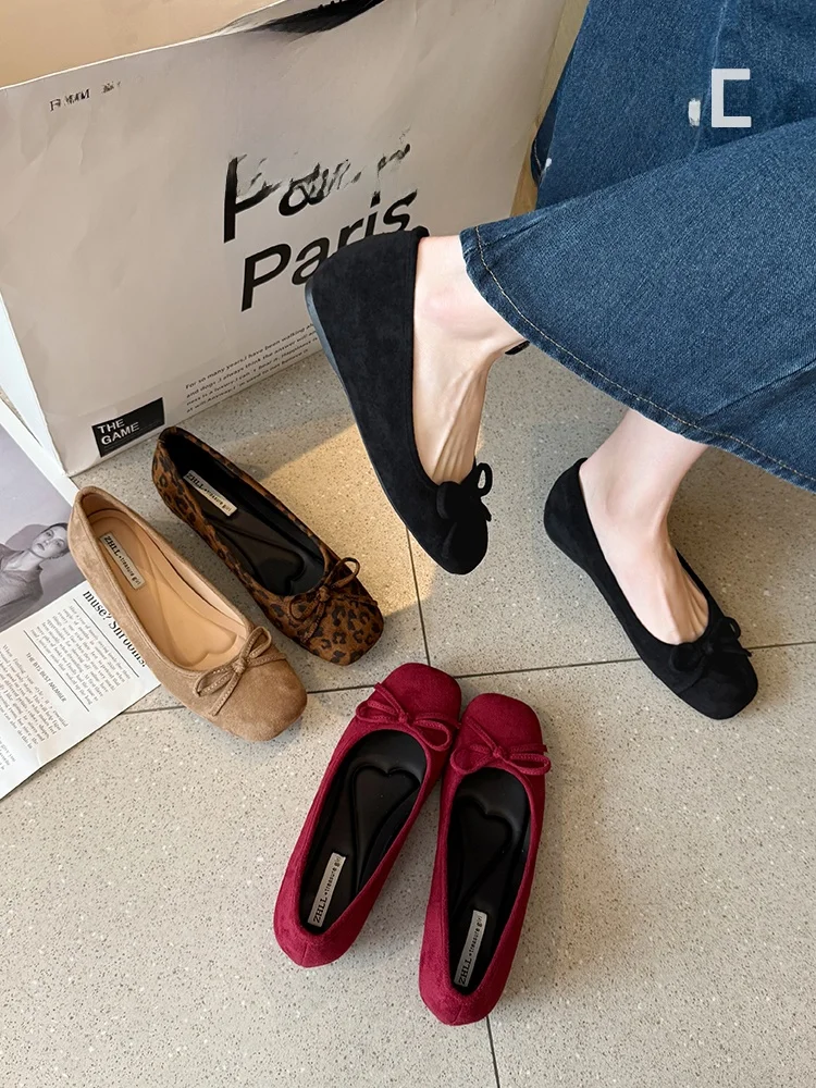 

plus Size Wedding oes Red Flats Knot Increased Height Wide Feet Women's oes 445 Comfortable Faionable Flat H...