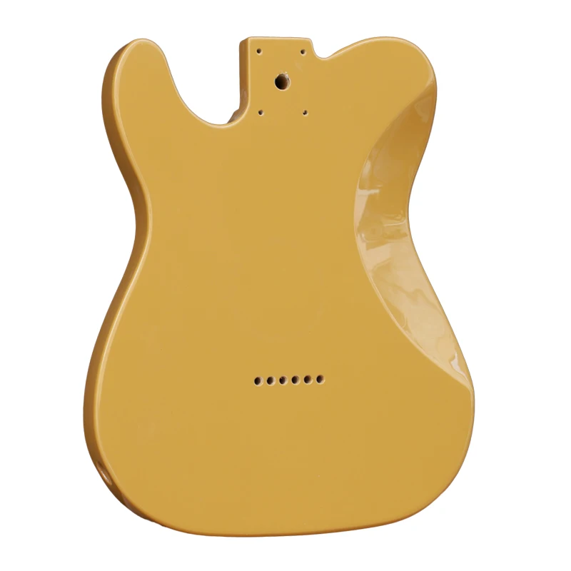 Alder TL Guitar Body Glossy Butter Yellow Telecaster Electric Guitar Part Components DIY