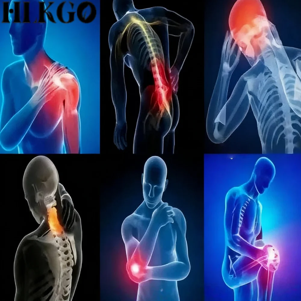 HLKGO 1055mw Multi Wavelength Laser 1064nm 650nm 808nm 16 Diodes Therapy Device for Sports Injuries