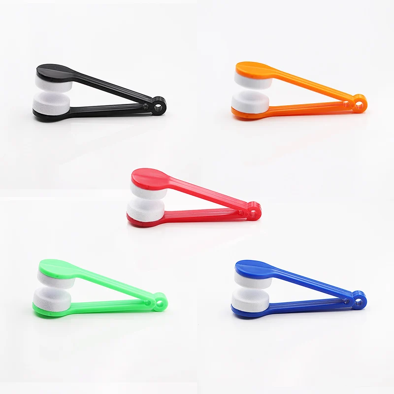 3Pcs Mini Sun Glasses Eyeglass Microfiber Spectacles Cleaner Soft Brush Cleaning Tool Microfiber Glasses Eyeglasses Cleaner