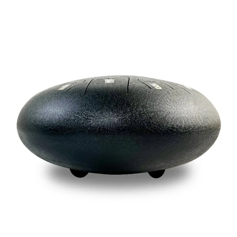 Hooqu 12 Inch Steel Tongue Drum Handpan Style Percussion Instrument