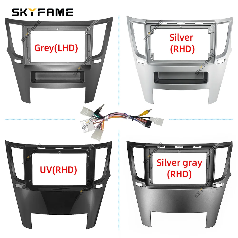

SKYFAME 9-дюймовая/12,3-дюймовая рамка-адаптер для автомагнитолы Android, установочный комплект для Subaru Outback Legacy