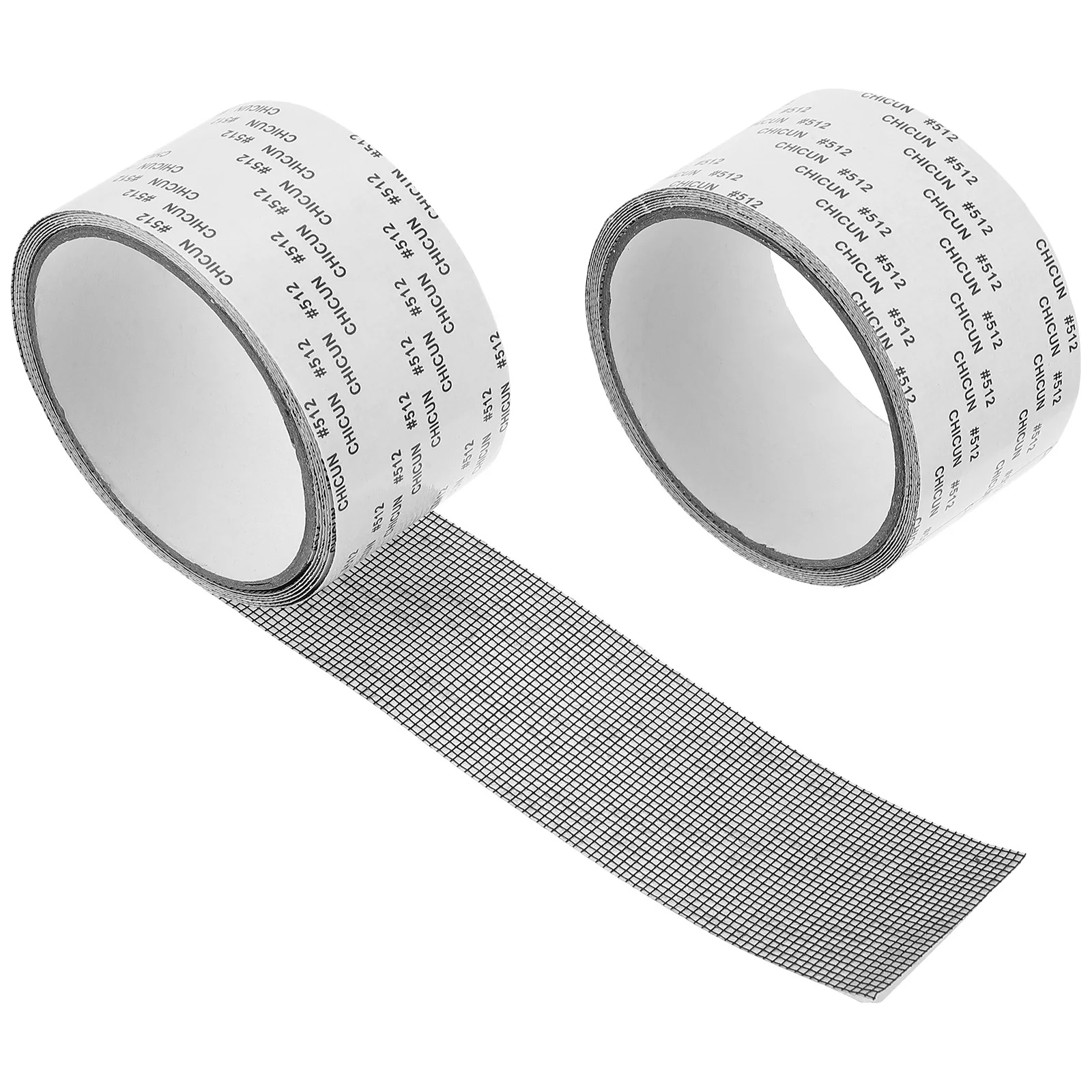 

2 pcs 1 Bag Door Window Screen Repair Patches Mosquito Nets Fly Screen Nets Breathable Window Netting For Home Use Housewarming