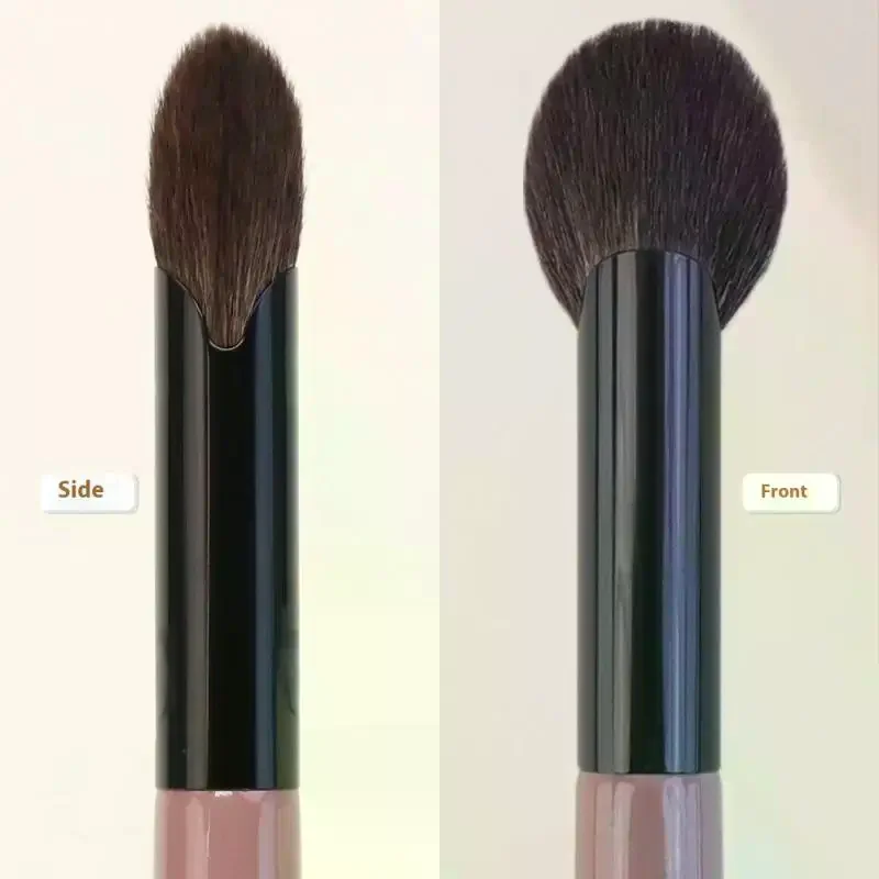 1 قطعة شكل مروحة صغيرة فرشاة أحمر الخدود مسحوق أحمر الخدود كريم السائل أحمر الخدود ماكياج فرش دقيقة أحمر الخدود فرشاة أدوات ماكياج