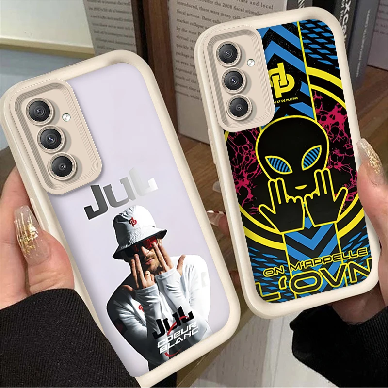 JuL C'est Pas Des Lol Rapper Case for Samsung Galaxy A35 A55 A15 A25 A16 A06 A05 A05S A24 A13 A23 A12 A22 A32 A52 A71 A51 4G TPU