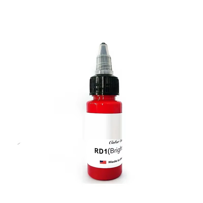 30ml Body Painting Tattoo Ink Permanent Makeup Coloring Pigment Eyebrows Eyeliner Tattoo Paint Body Tattoo Ink 1 Bottle