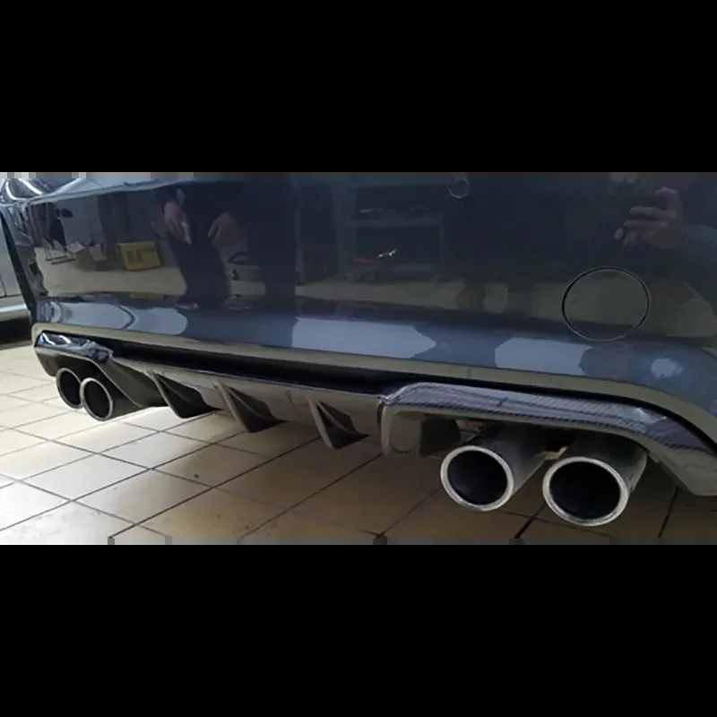 

Задний бампер автомобиля в стиле M, диффузор для губ, аксессуары, задний диффузор из углеродного волокна FRP 2 серии F87 M2 Base Coupe 2016-2019