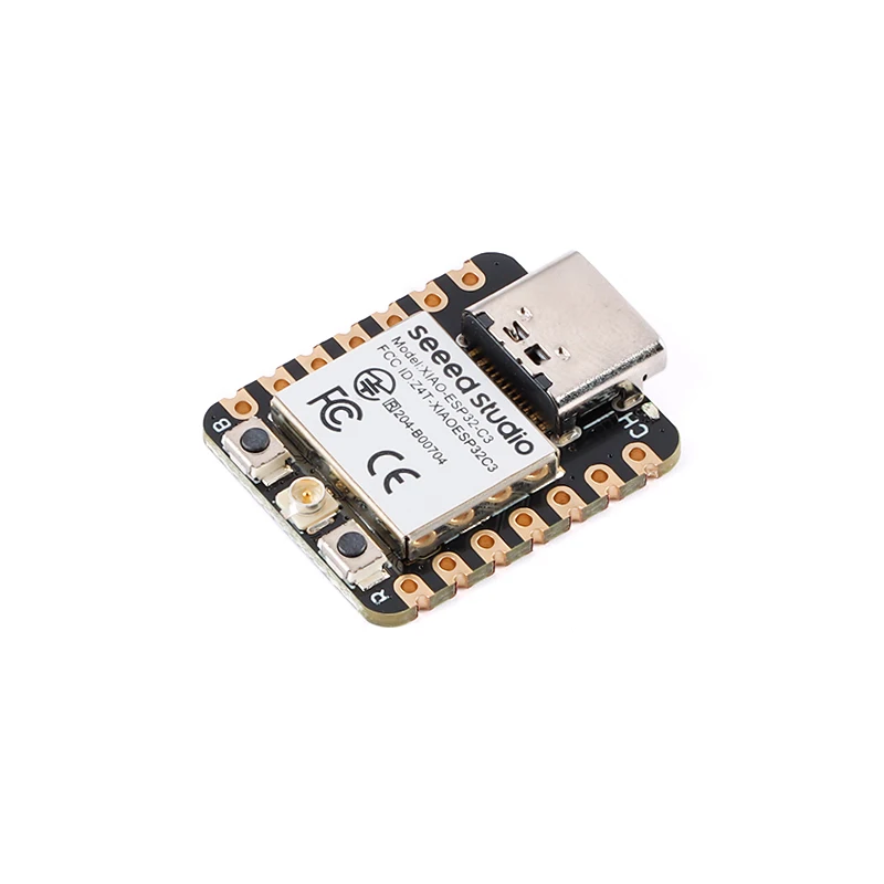 Seeedu37Seeed Studio XIAO ESP32-C3 WiFi compatible Bluetooth Mesh 5.0 Module de carte de développement 4 Mo Flash 400 Ko SRAM pour Ardu37