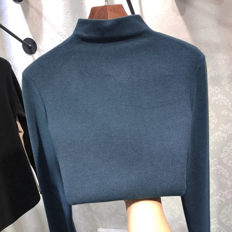 秋冬新作 スリーブカラー ハイネック ベースカラー レディース アウター 韓国風 イントレンド ロングスリーブ ハイネック...