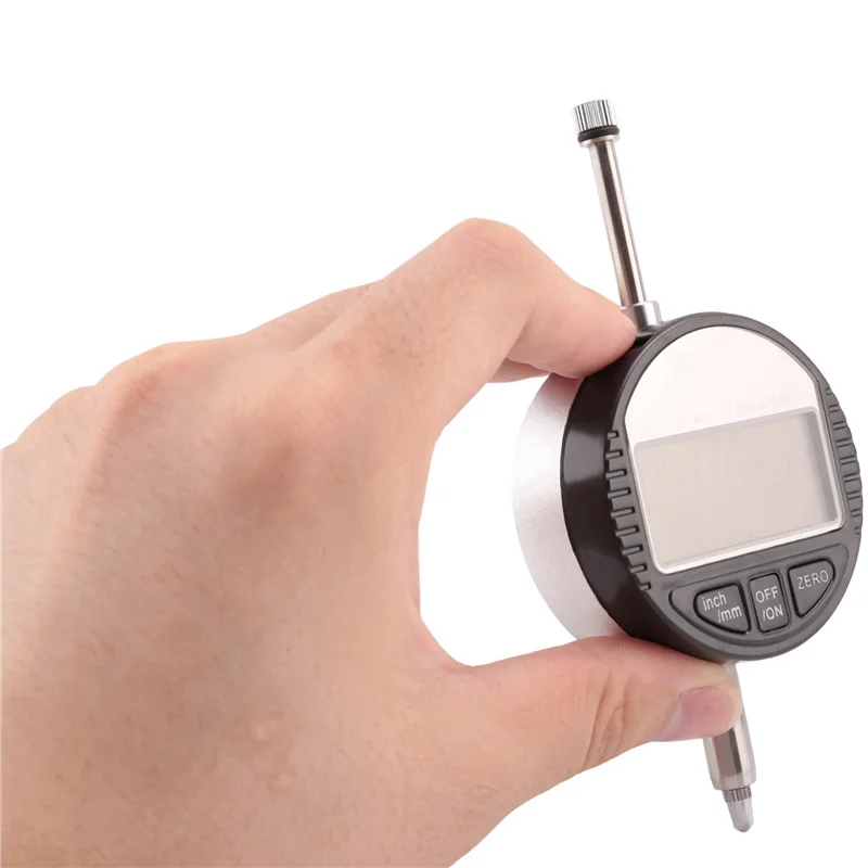 Цифровой циферблатный индикатор A19F-3X DTI 0,01 мм/0,0005 дюймов, диапазон 0-25,4 мм/1 дюйм, датчик часов