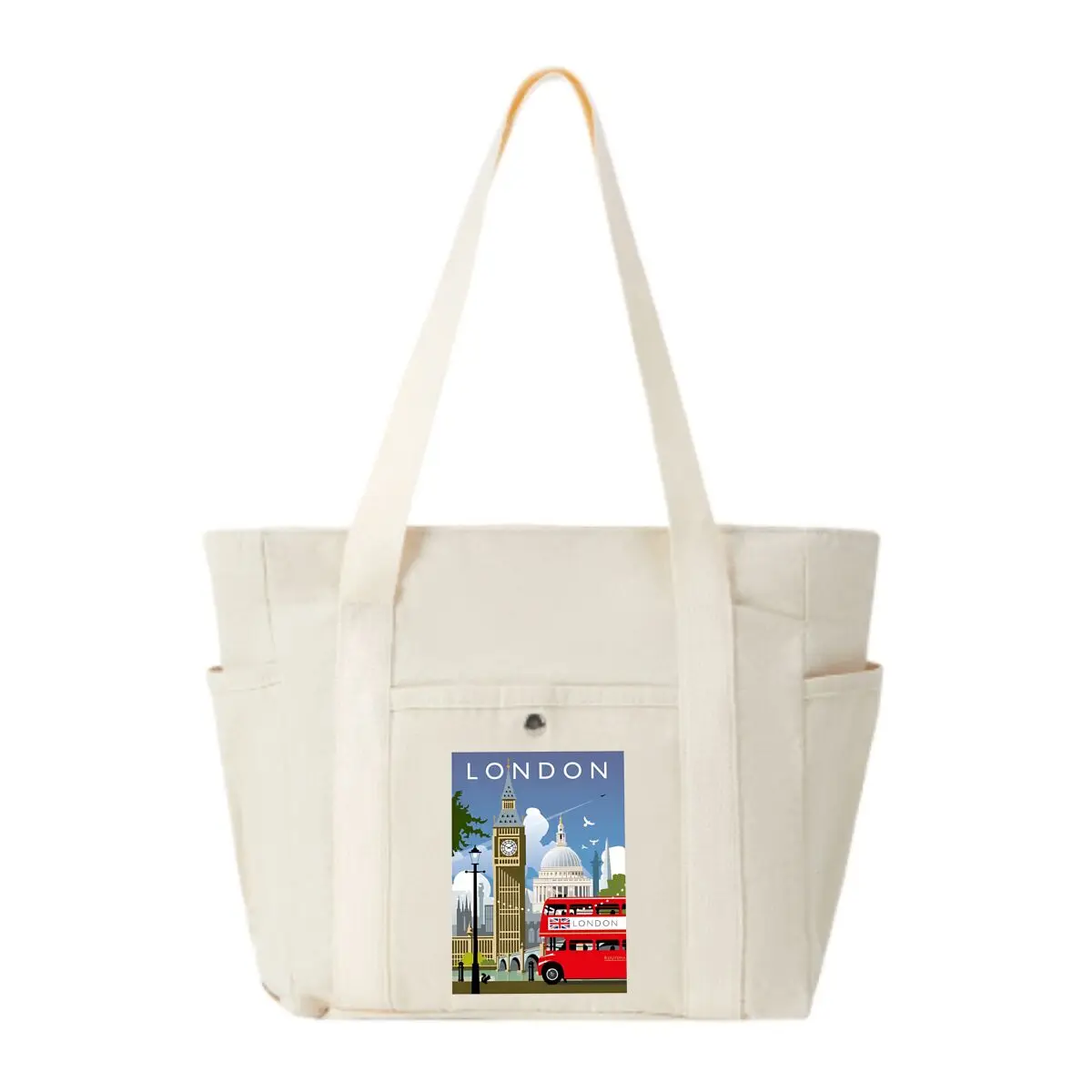 

Лондонский городской пейзаж иллюстрация повседневная мода большая вместительная сумка через плечо эстетические сумки