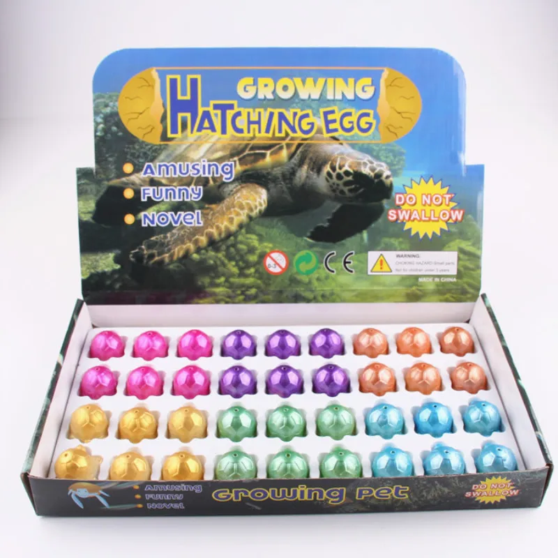 ตลก5/10ชิ้น/เซ็ต Magic Hatching เต่าเพิ่มน้ำ Grow Egg Animal Breeding กระบวนการการศึกษาสอนของเล่นสำหรับเด็ก