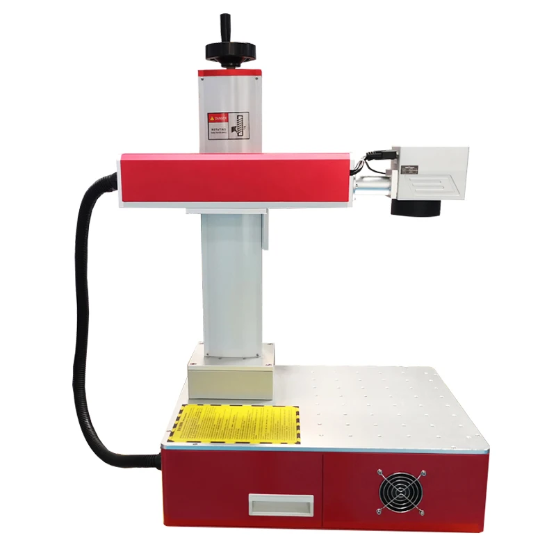 Portable Fiber Laser Marking Machine, Specially Designed For Metal Marking, Compact Structure, Clear Marking Effect