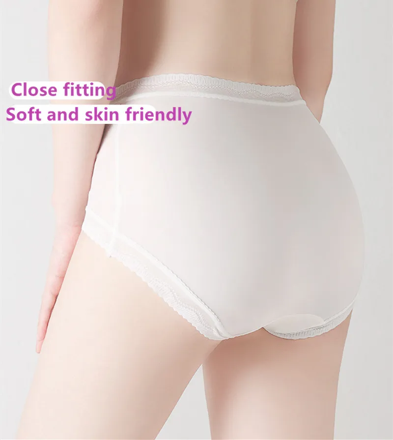 Underwear women sexy panties high-quality fabric sexy lingerie ropa interor para mujeres light luxury Plus size No trace Briefs