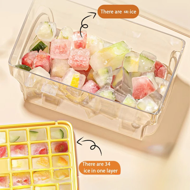 Eiswürfelform mit 68 Fächern,  – Meal Prep Freezer Bewertung und Preis