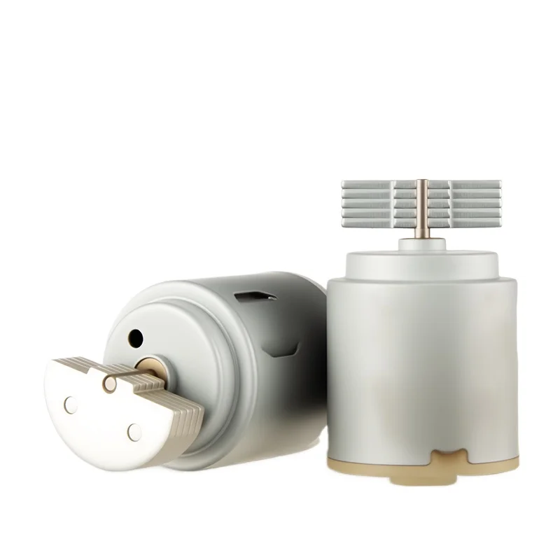 Eccentric Vibration Massage Motor DC 6V 260 Type 1W High Power, 4500RPM with 6MM Semi-Circular Weighted Head for Massager DIY