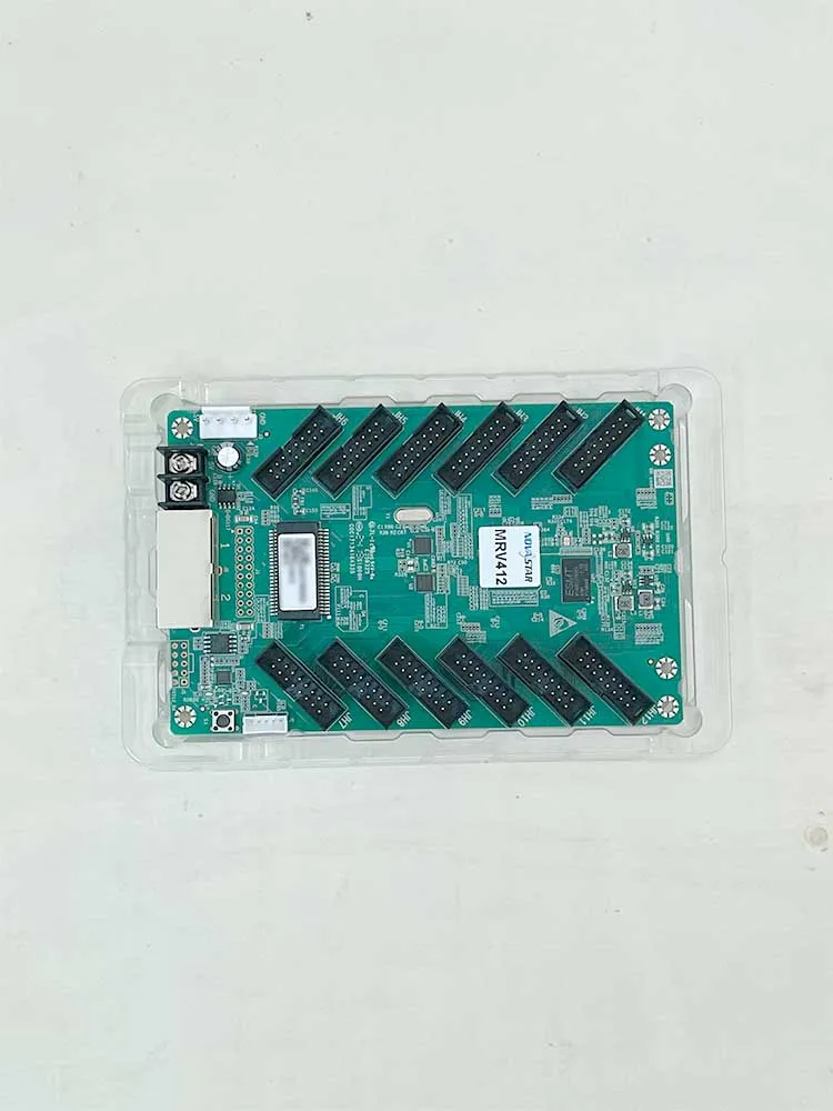 Novastar MRV412 Receiving Card LED Video Wall Controller Outdoor Indoor Display Screen RGB Matrix 12 HBU75 Full Color Module