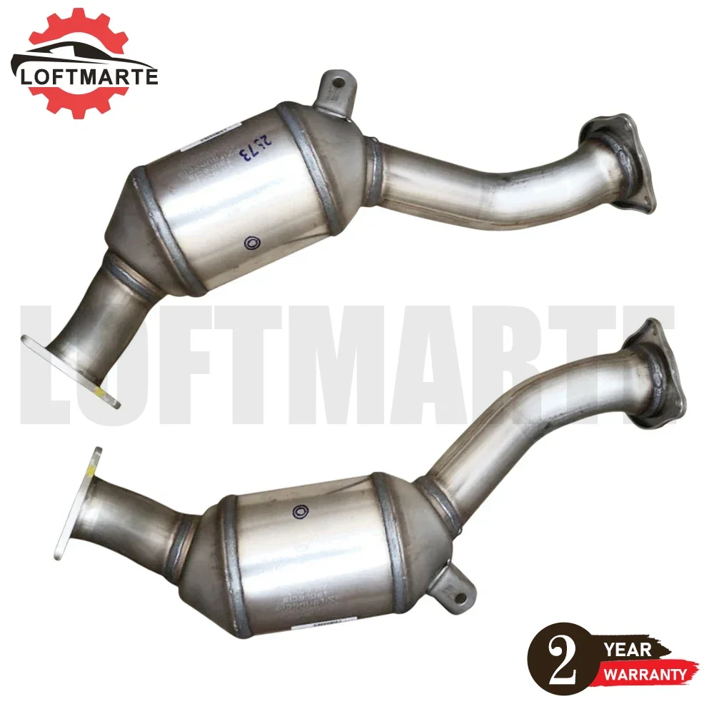 95811302171 95811302210 Pair Front Catalytic Converter for Porsche Cayenne 3.0T V6 95811302171 95811302210