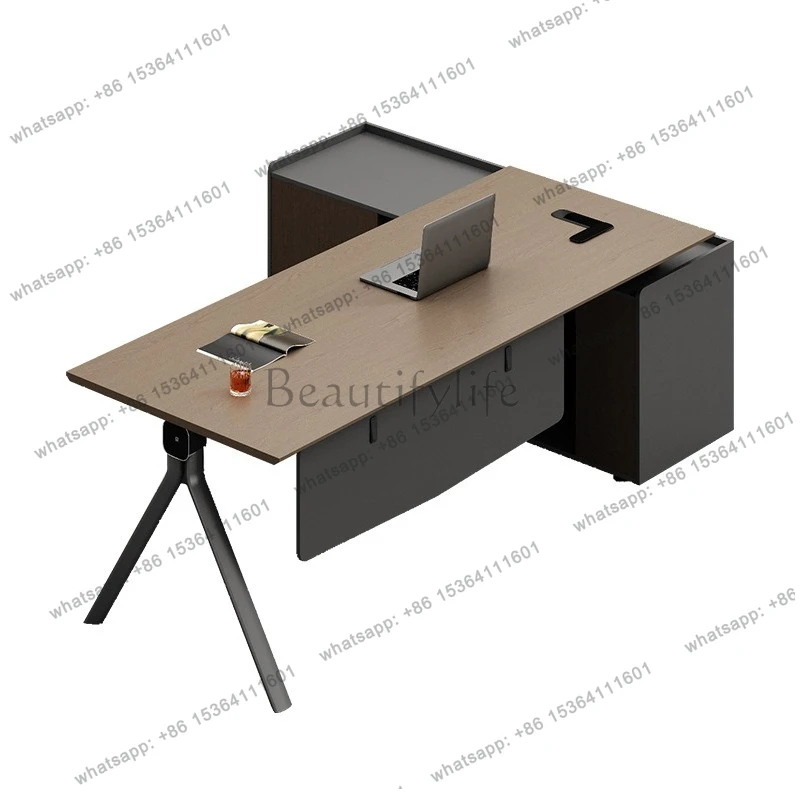 

Simple boss desk simple fashion manager table modern office furniture