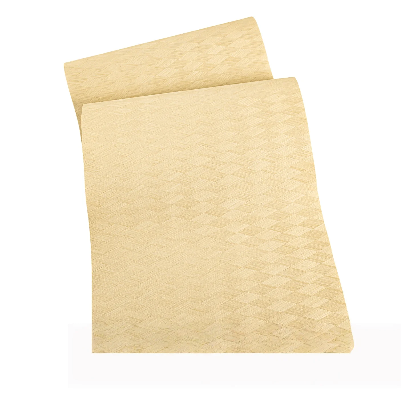 Manbu Qingyun Tech Veneer, 0.5mm, 250x58cm, For Bedroom Feature Wall Marquetry.(Backing Non-woven Fabric)