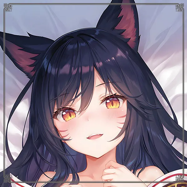 

Ahri Anime Game Dakimakura Hing Body PillowCase Cushion Otaku Bed Linings Xmas