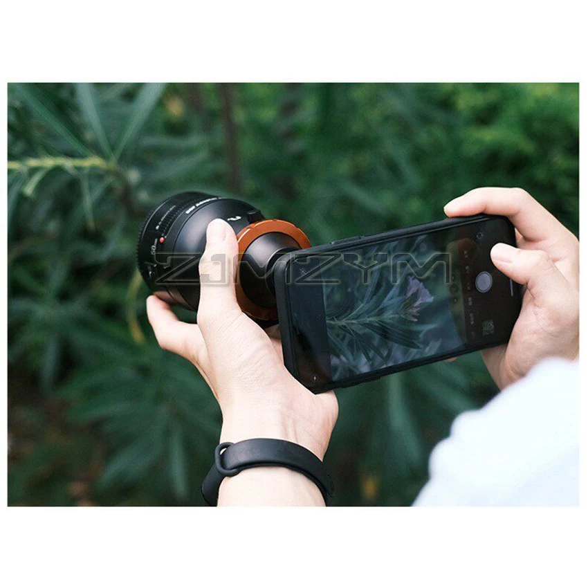 Picture 5: Mobile Phone To DSLR Lens Adapter Ring DOF Adapter Supports Full Frame Manual Lens