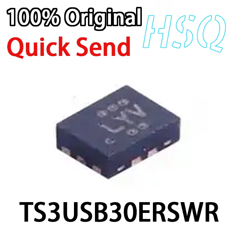 1PCS New Original IC TS3USB30ERSWR Screen Printed LY * QFN Analog Switch Chip