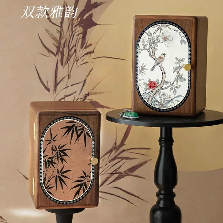 TQH7.2 Multi-layer Drawer Jewelry Box Jewelry Storage Box Large Capacity Multifunctional Ring Earrings Necklace Watch Display